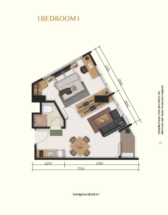 1 Bedroom I