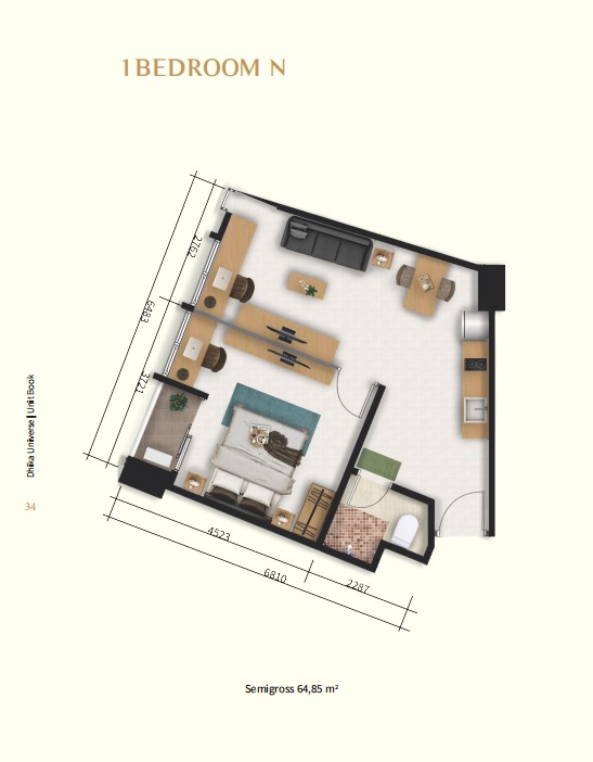 1 Bedroom N