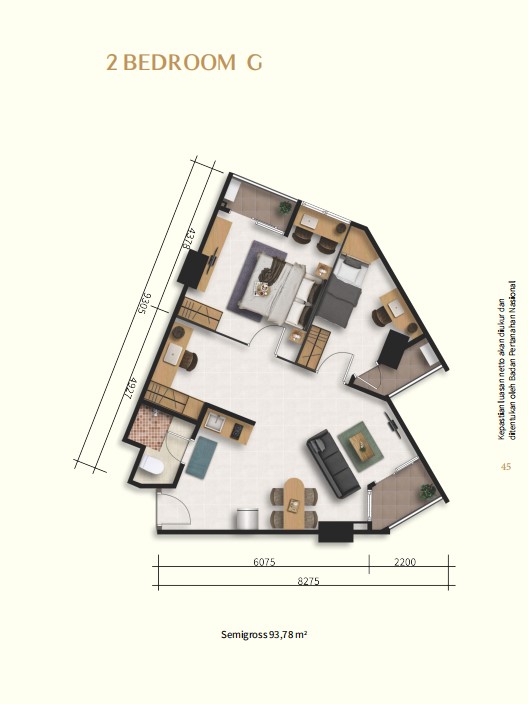 2 Bedroom G